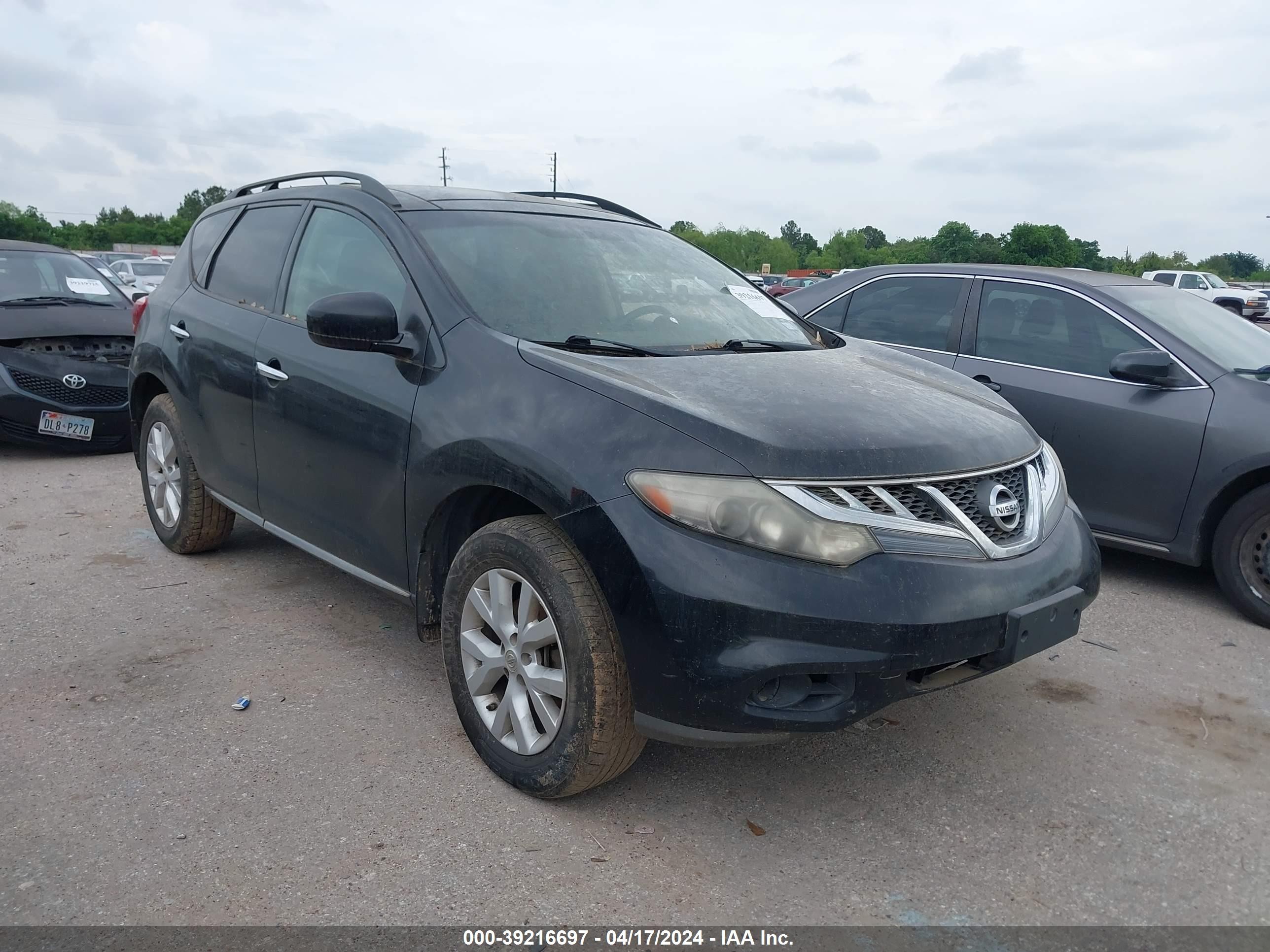 NISSAN MURANO 2011 jn8az1mu7bw057295