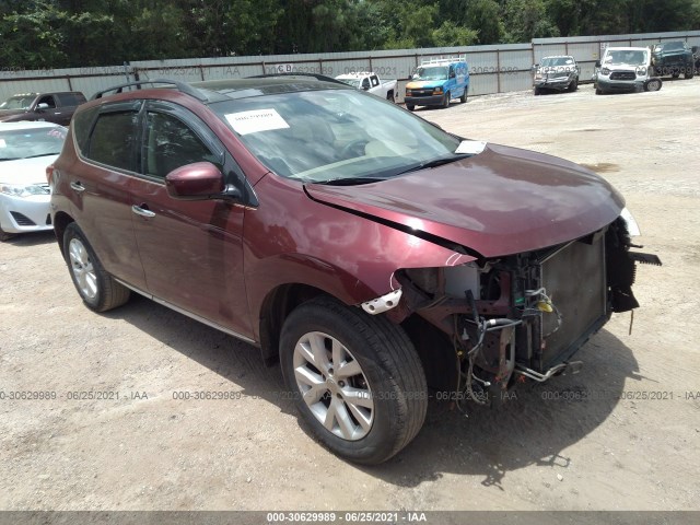 NISSAN MURANO 2011 jn8az1mu7bw061959