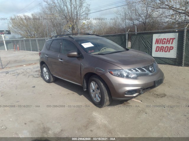 NISSAN MURANO 2011 jn8az1mu7bw066014