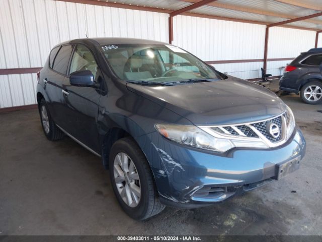 NISSAN MURANO 2012 jn8az1mu7cw112345