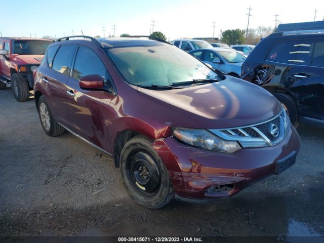 NISSAN MURANO 2012 jn8az1mu7cw115598