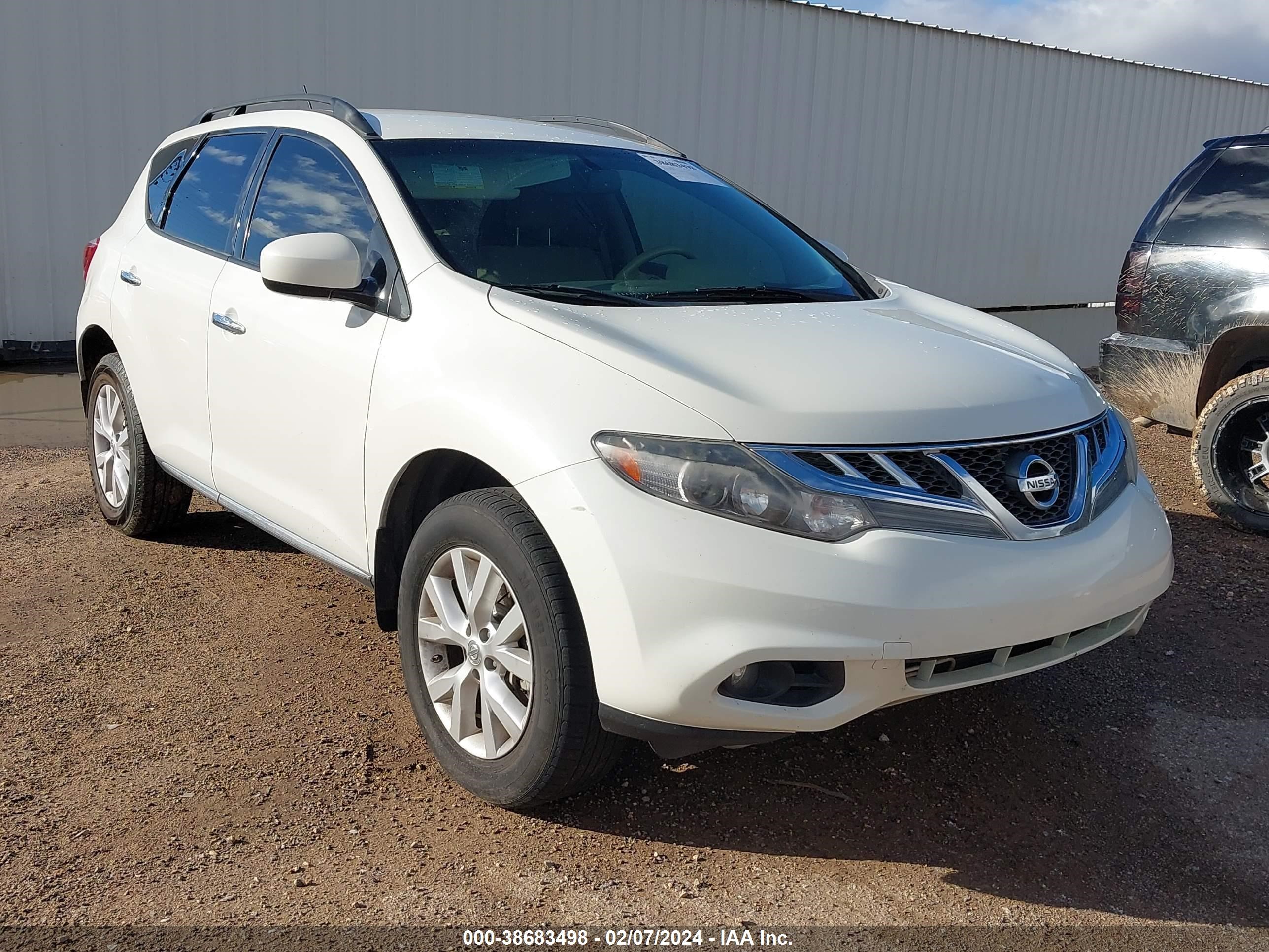 NISSAN MURANO 2014 jn8az1mu7ew420425