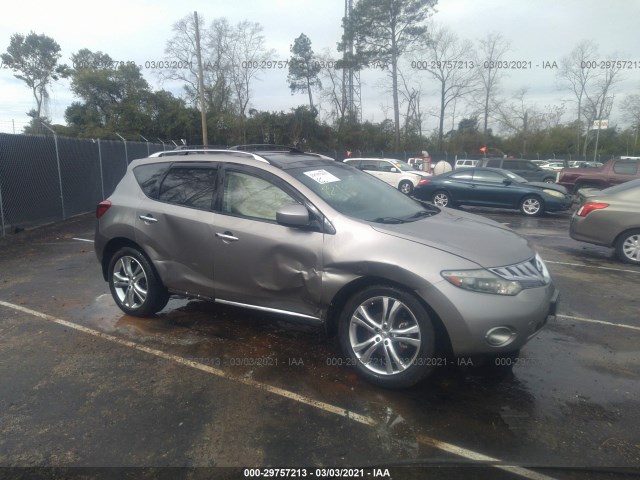 NISSAN MURANO 2010 jn8az1mu8aw006760