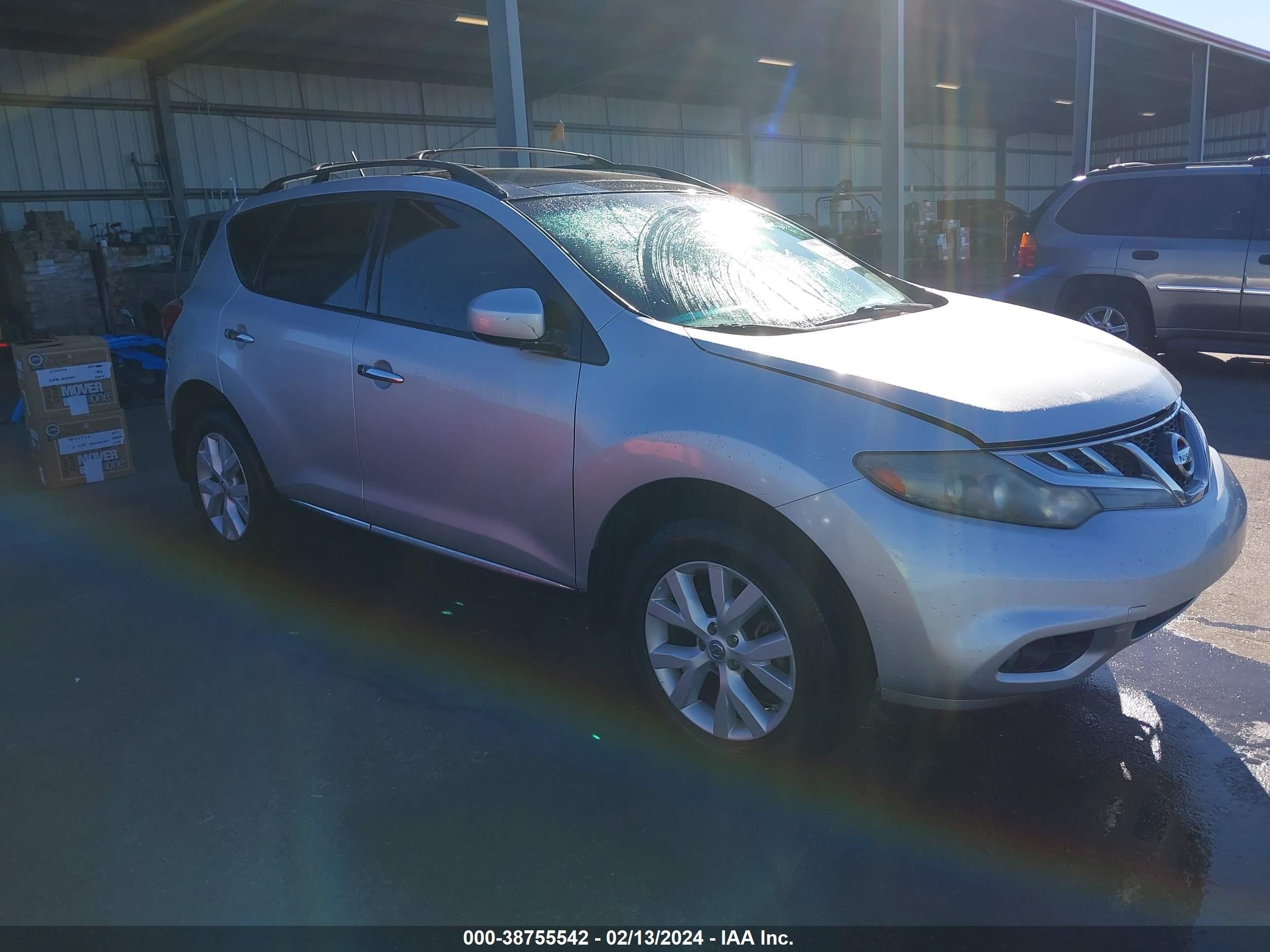 NISSAN MURANO 2011 jn8az1mu8bw055037