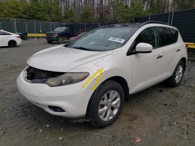 NISSAN MURANO 2012 jn8az1mu8cw100415