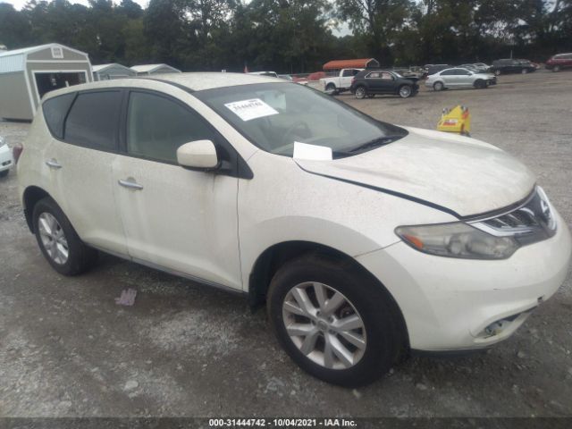 NISSAN MURANO 2012 jn8az1mu8cw108563