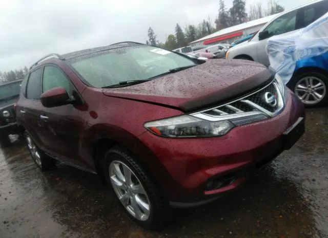 NISSAN MURANO 2012 jn8az1mu8cw109910