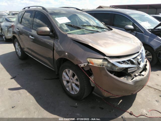 NISSAN MURANO 2012 jn8az1mu8cw118316