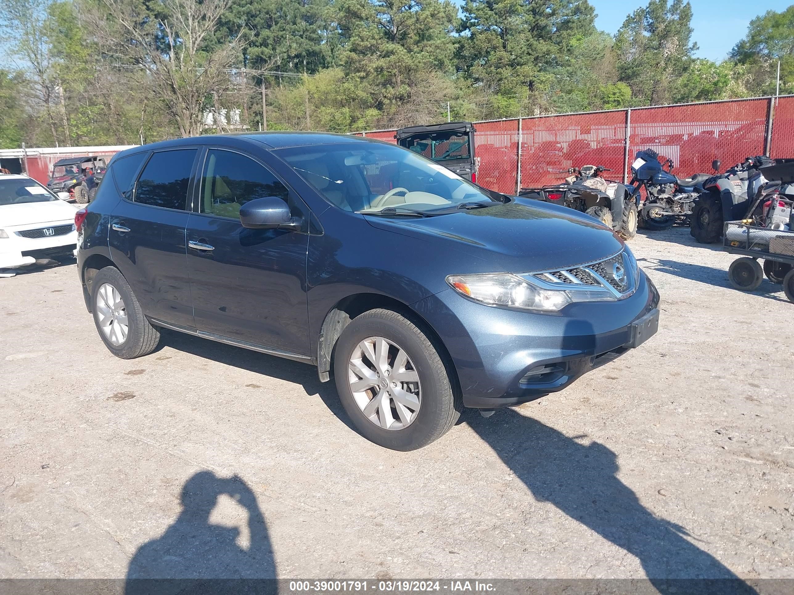 NISSAN MURANO 2013 jn8az1mu8dw206316