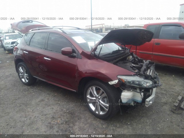 NISSAN MURANO 2010 jn8az1mu9aw000708