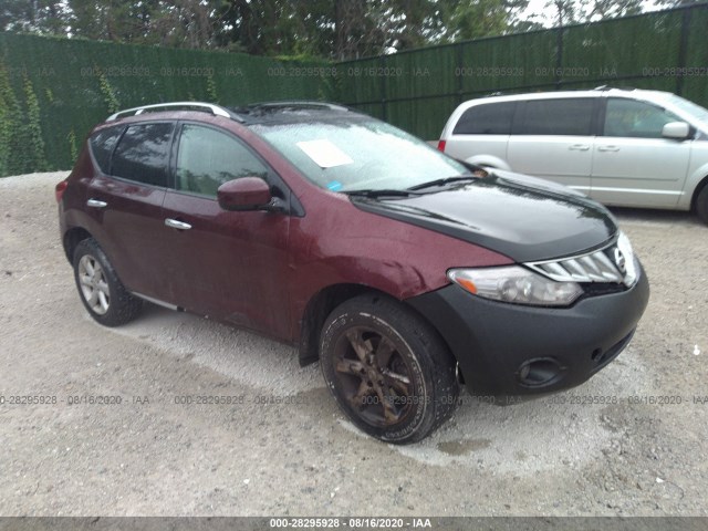 NISSAN MURANO 2010 jn8az1mu9aw001132