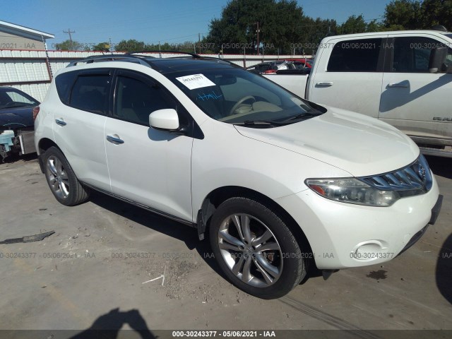 NISSAN MURANO 2010 jn8az1mu9aw005780