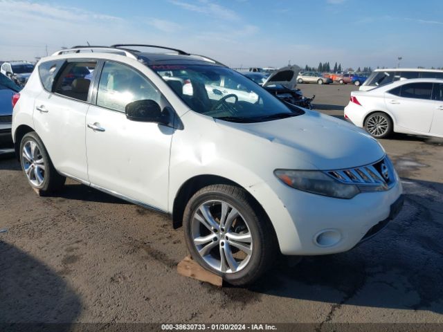 NISSAN MURANO 2010 jn8az1mu9aw006606