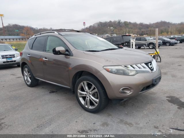 NISSAN MURANO 2010 jn8az1mu9aw012079