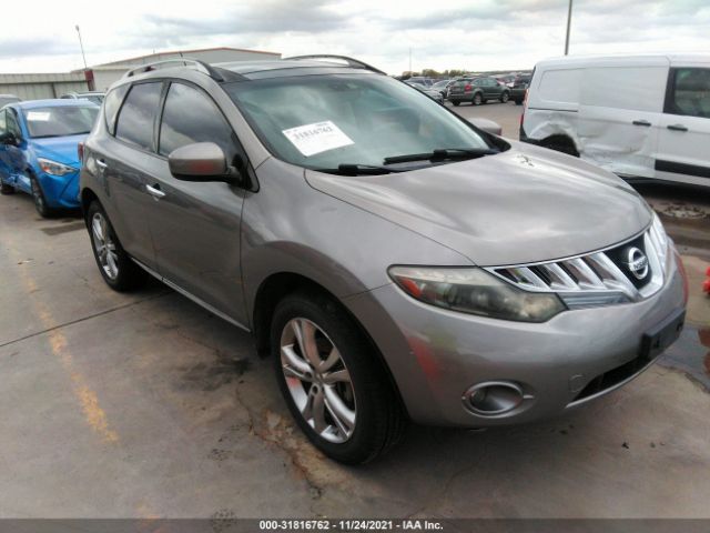 NISSAN MURANO 2010 jn8az1mu9aw016262