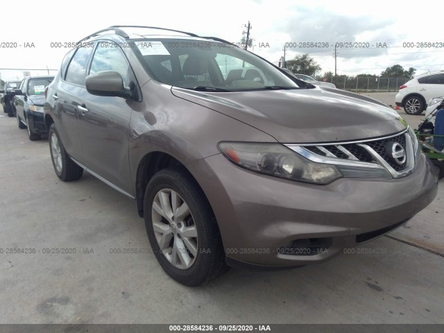 NISSAN MURANO 2011 jn8az1mu9bw050297