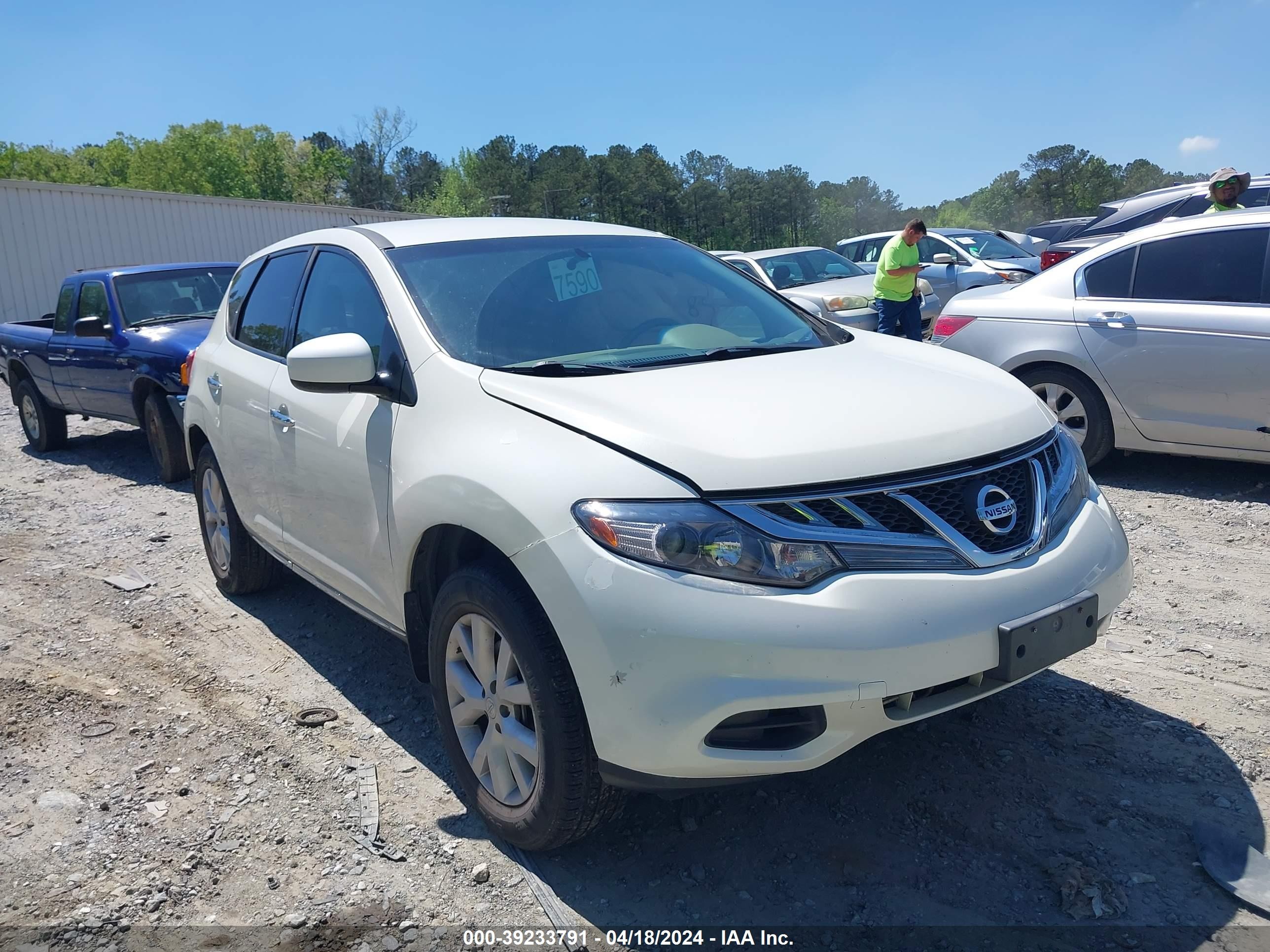 NISSAN MURANO 2011 jn8az1mu9bw059713