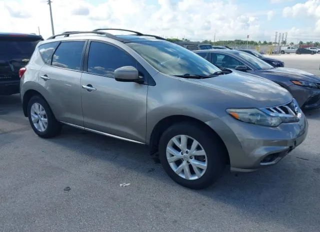 NISSAN MURANO 2012 jn8az1mu9cw100200