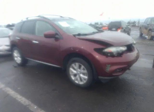 NISSAN MURANO 2012 jn8az1mu9cw100780