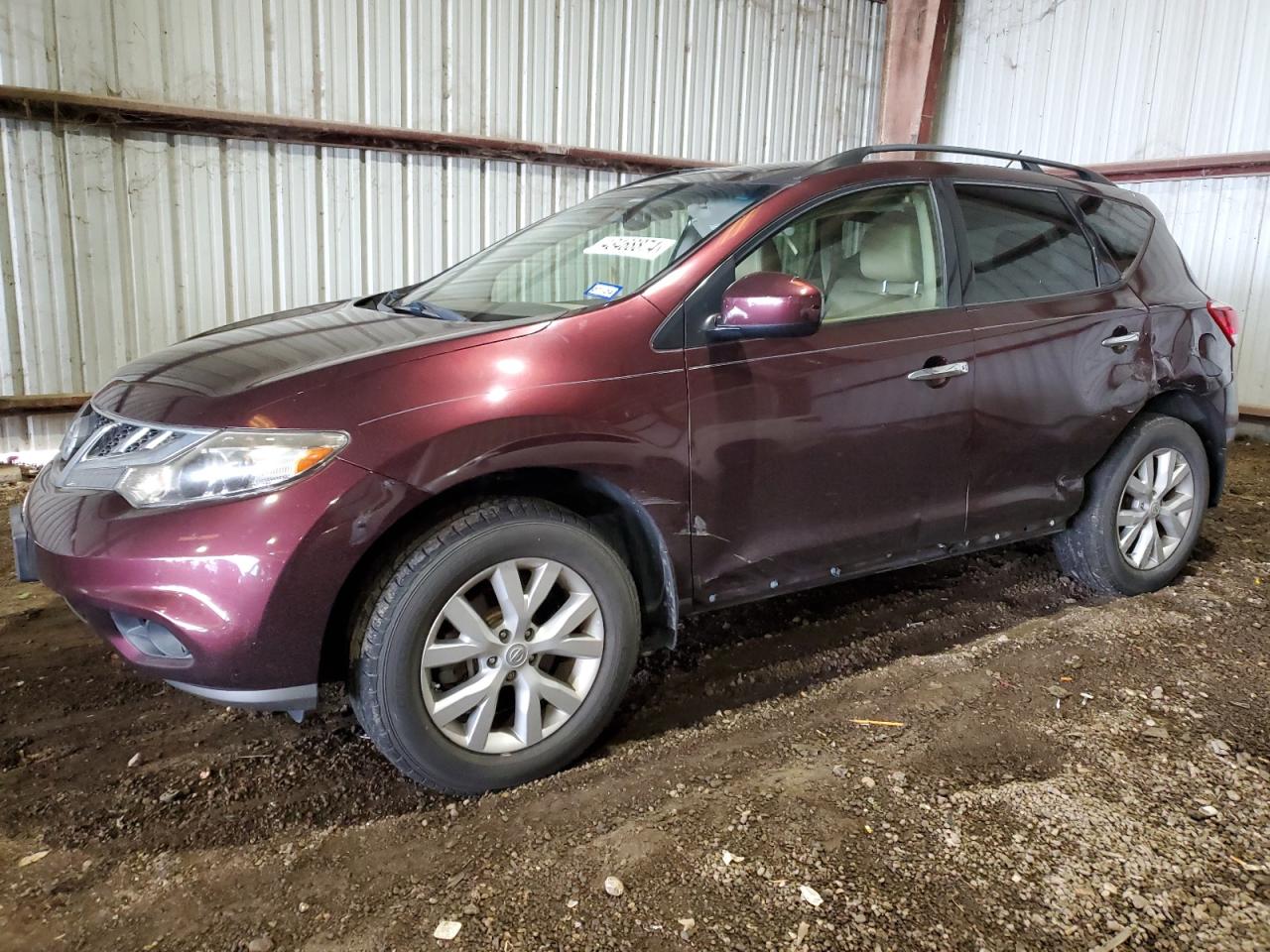 NISSAN MURANO 2013 jn8az1mu9dw205627