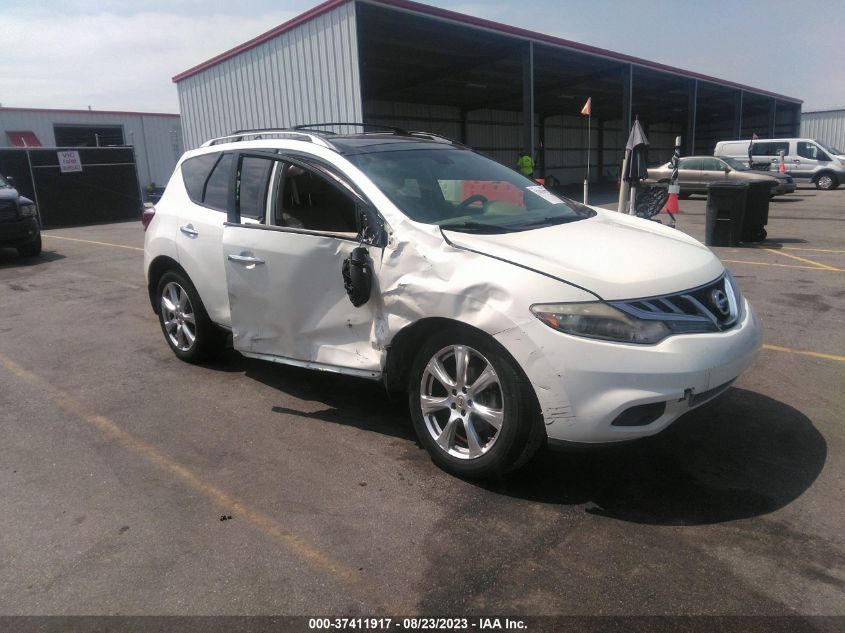 NISSAN MURANO 2013 jn8az1mu9dw208060