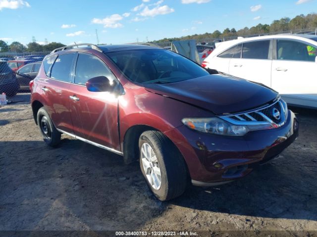 NISSAN MURANO 2013 jn8az1mu9dw213825