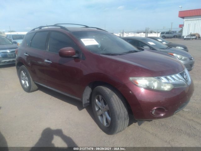 NISSAN MURANO 2010 jn8az1muxaw007893