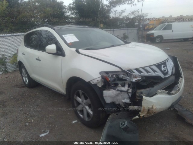 NISSAN MURANO 2010 jn8az1muxaw018568