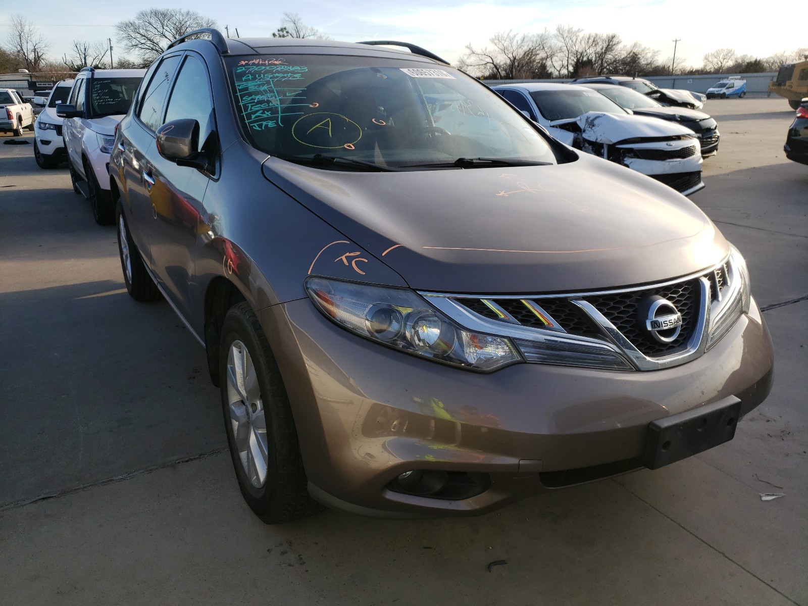 NISSAN MURANO S 2012 jn8az1muxcw117720