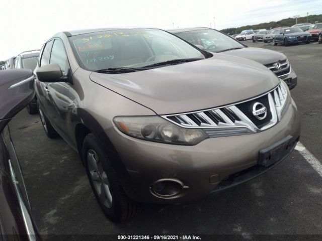 NISSAN MURANO 2010 jn8az1mw0aw100116