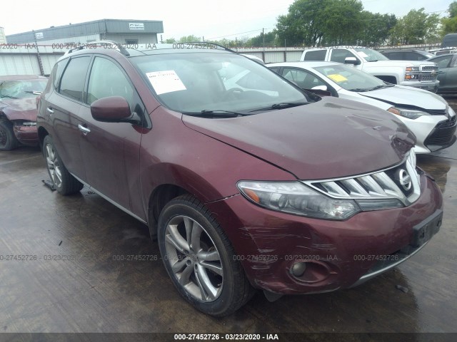 NISSAN MURANO 2010 jn8az1mw0aw100732