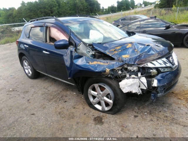 NISSAN MURANO 2010 jn8az1mw0aw102741