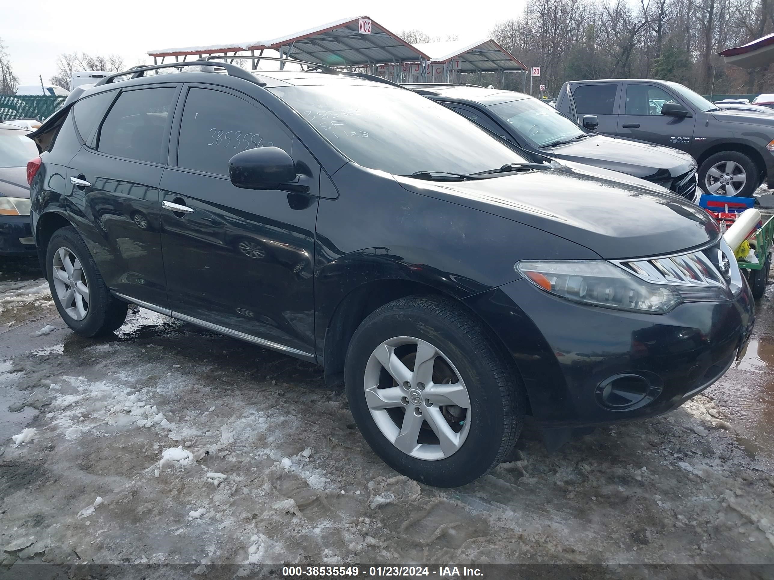 NISSAN MURANO 2010 jn8az1mw0aw112167