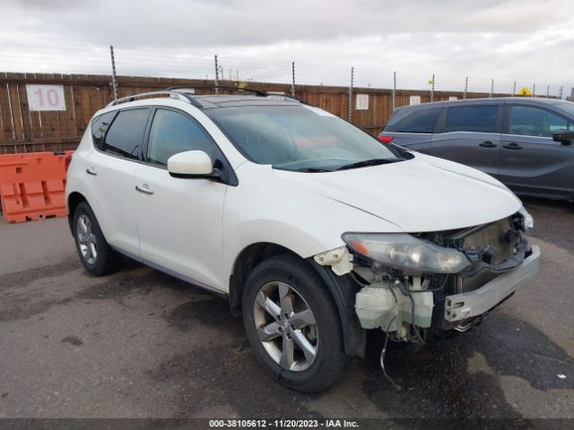 NISSAN MURANO 2010 jn8az1mw0aw123976