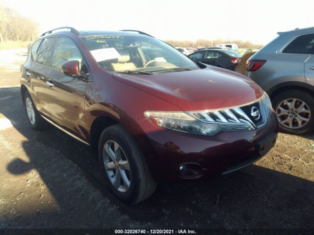 NISSAN MURANO 2010 jn8az1mw0aw127820