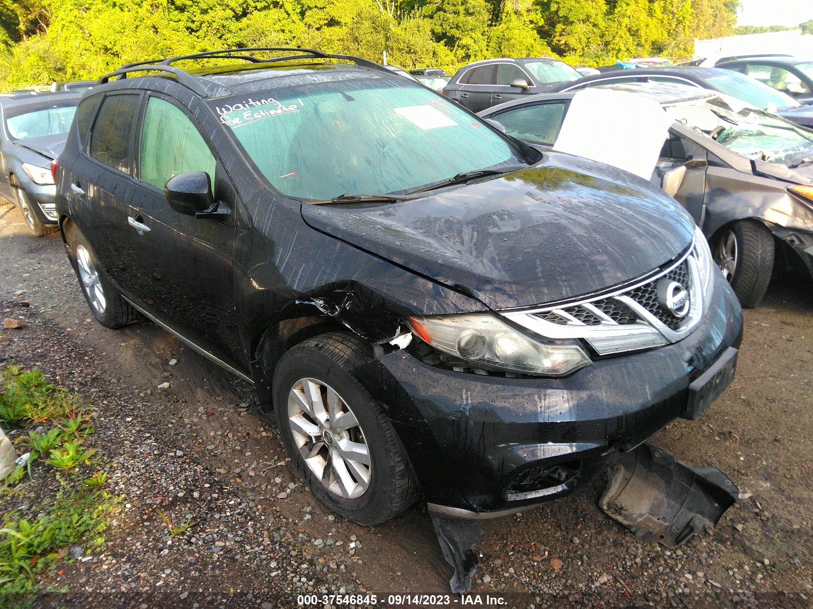 NISSAN MURANO 2011 jn8az1mw0bw154243