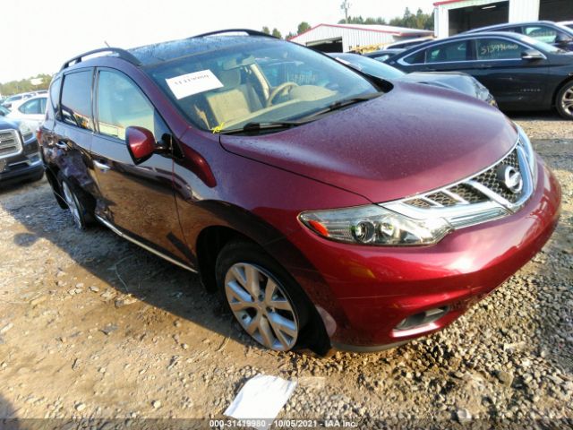 NISSAN MURANO 2011 jn8az1mw0bw181829