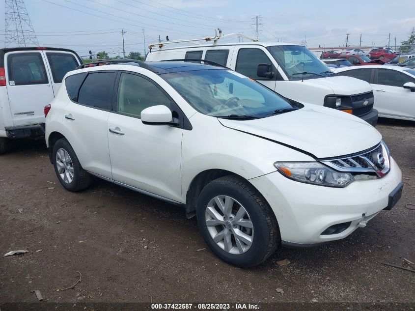 NISSAN MURANO 2013 jn8az1mw0dw306444