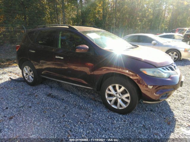 NISSAN MURANO 2013 jn8az1mw0dw315743