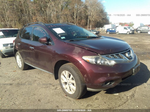 NISSAN MURANO 2013 jn8az1mw0dw317329