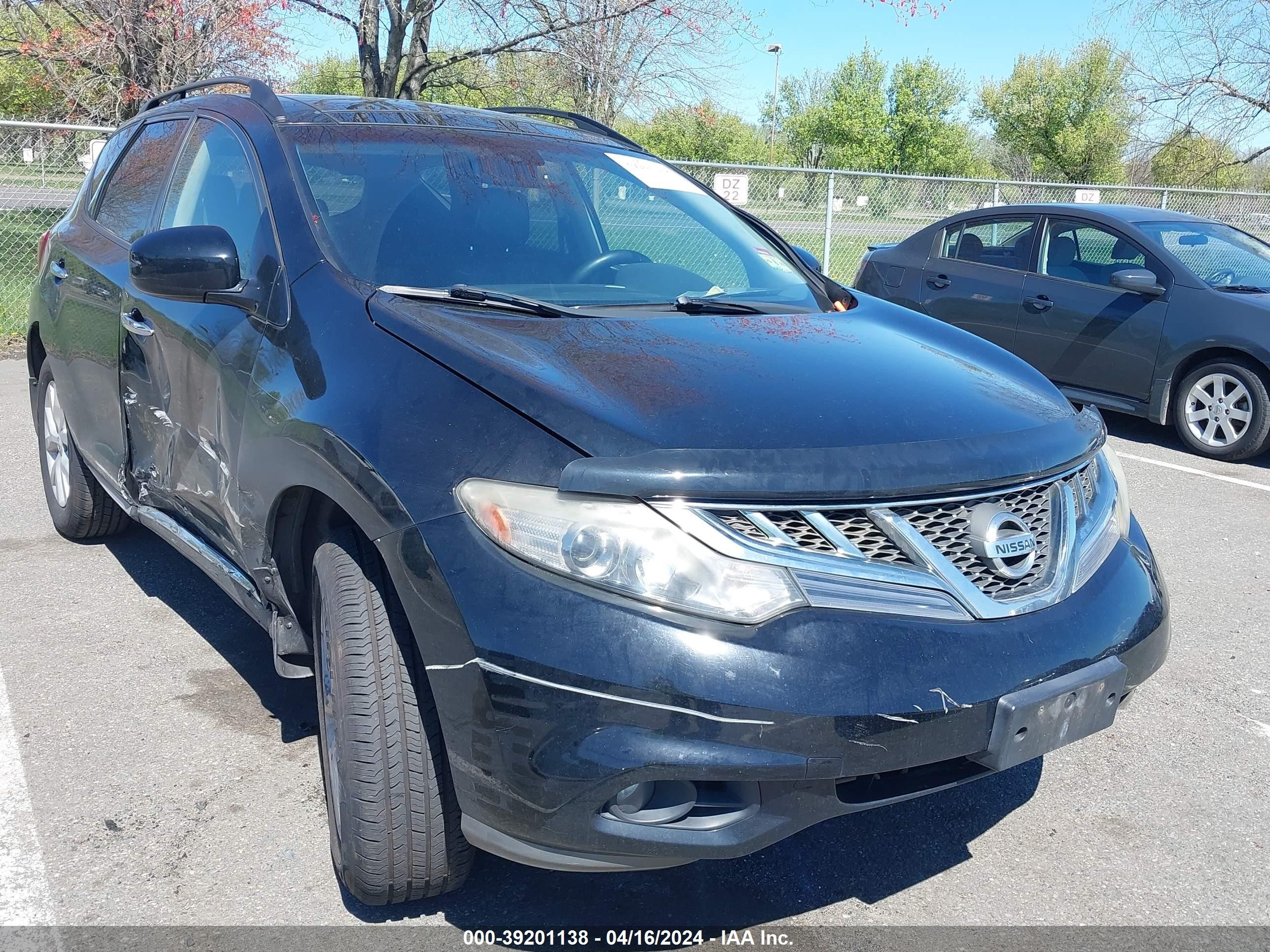 NISSAN MURANO 2014 jn8az1mw0ew510047