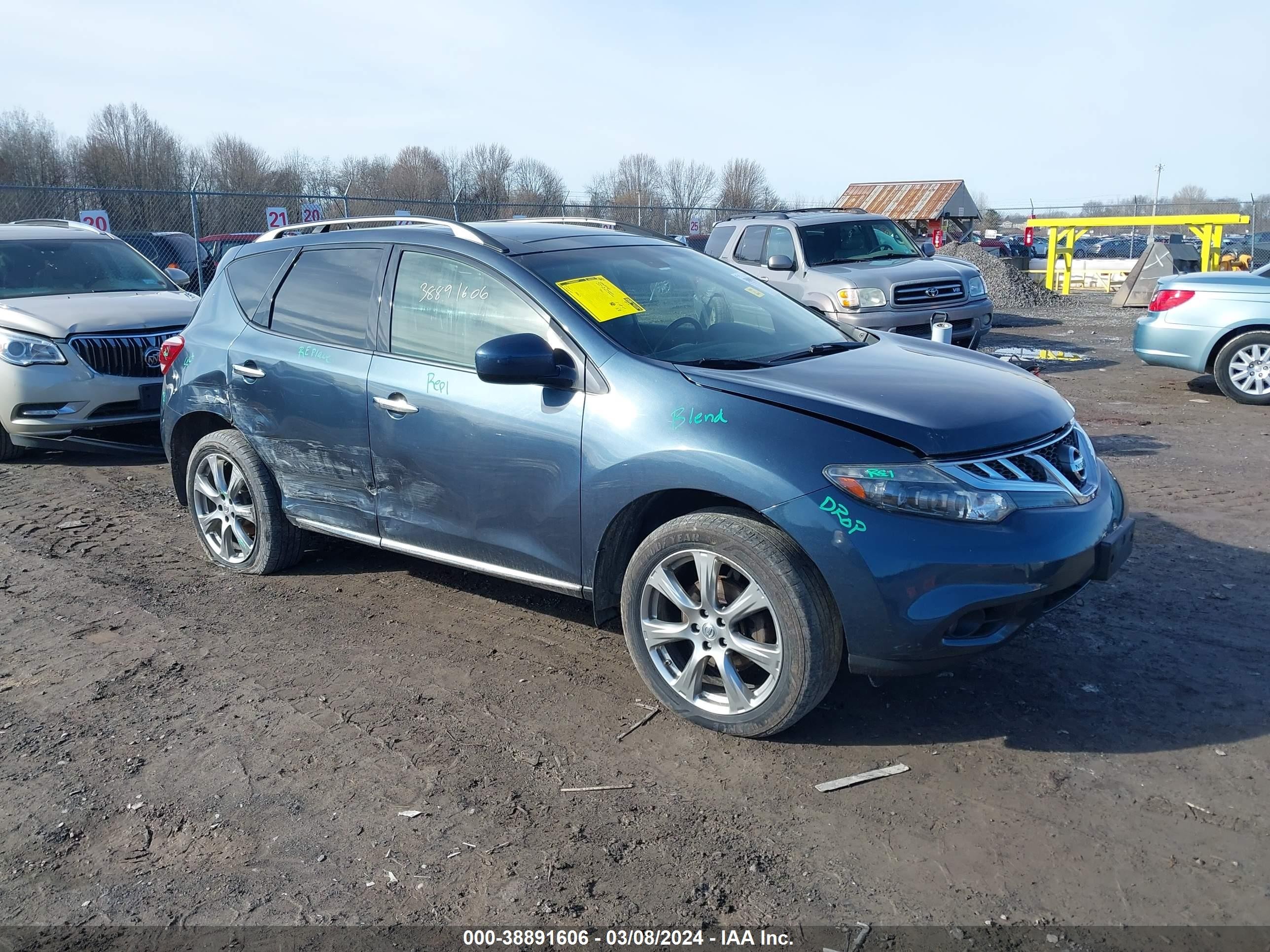 NISSAN MURANO 2014 jn8az1mw0ew533831