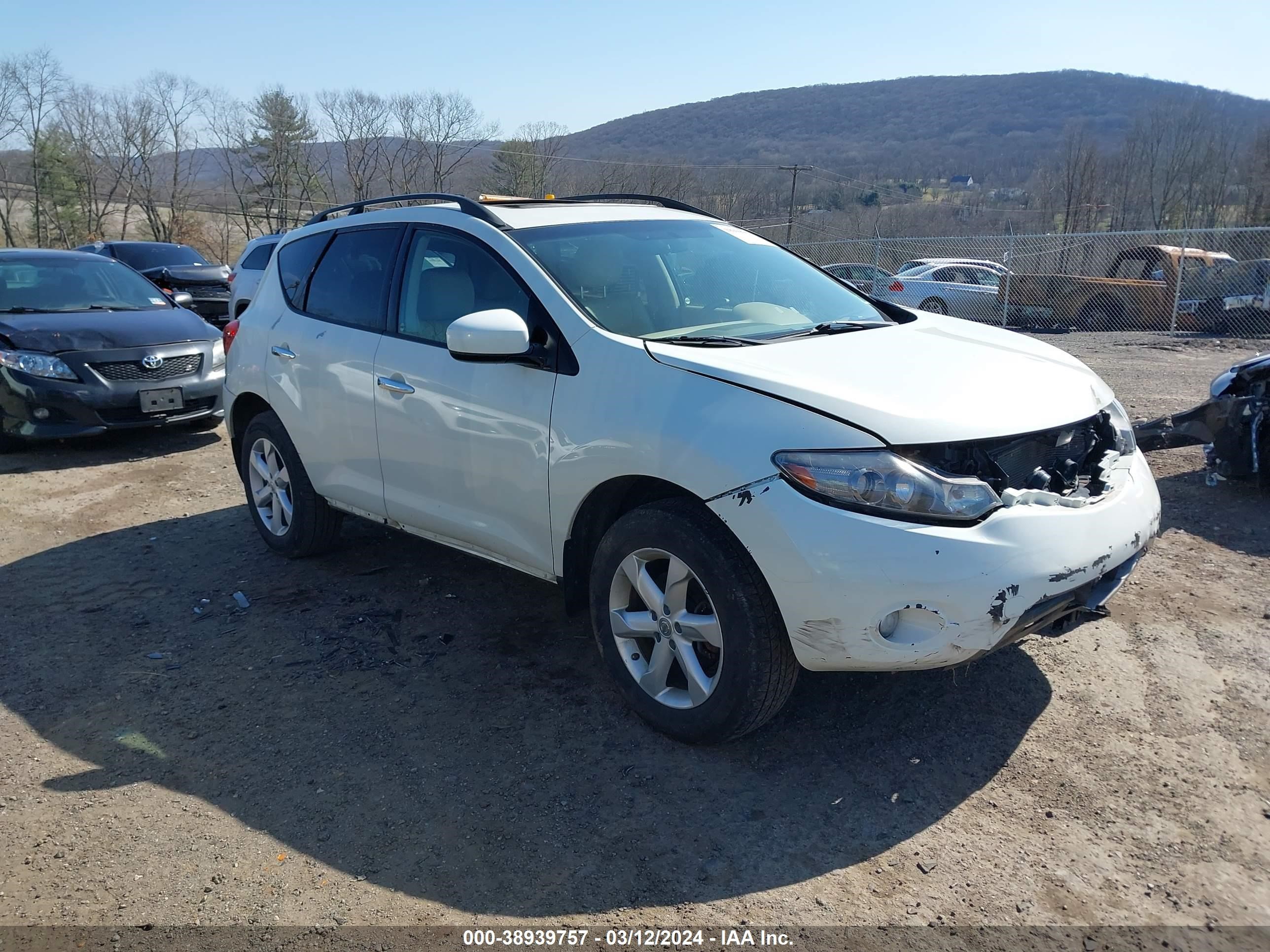 NISSAN MURANO 2010 jn8az1mw1aw100237