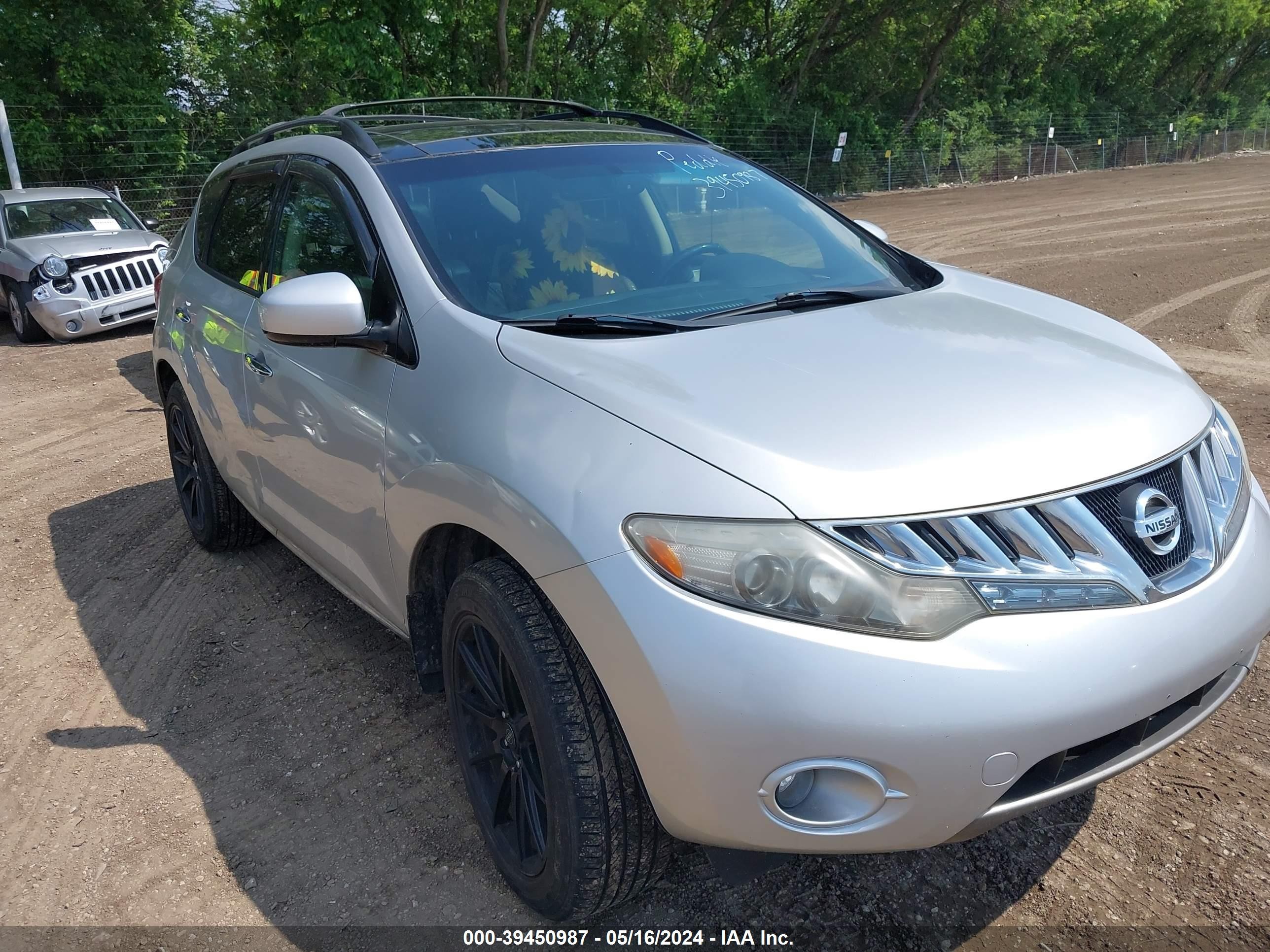 NISSAN MURANO 2010 jn8az1mw1aw115451