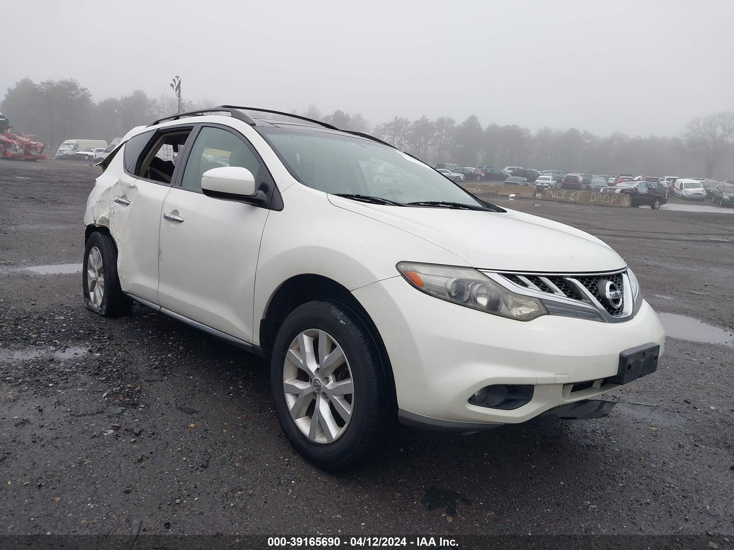 NISSAN MURANO 2011 jn8az1mw1bw179054