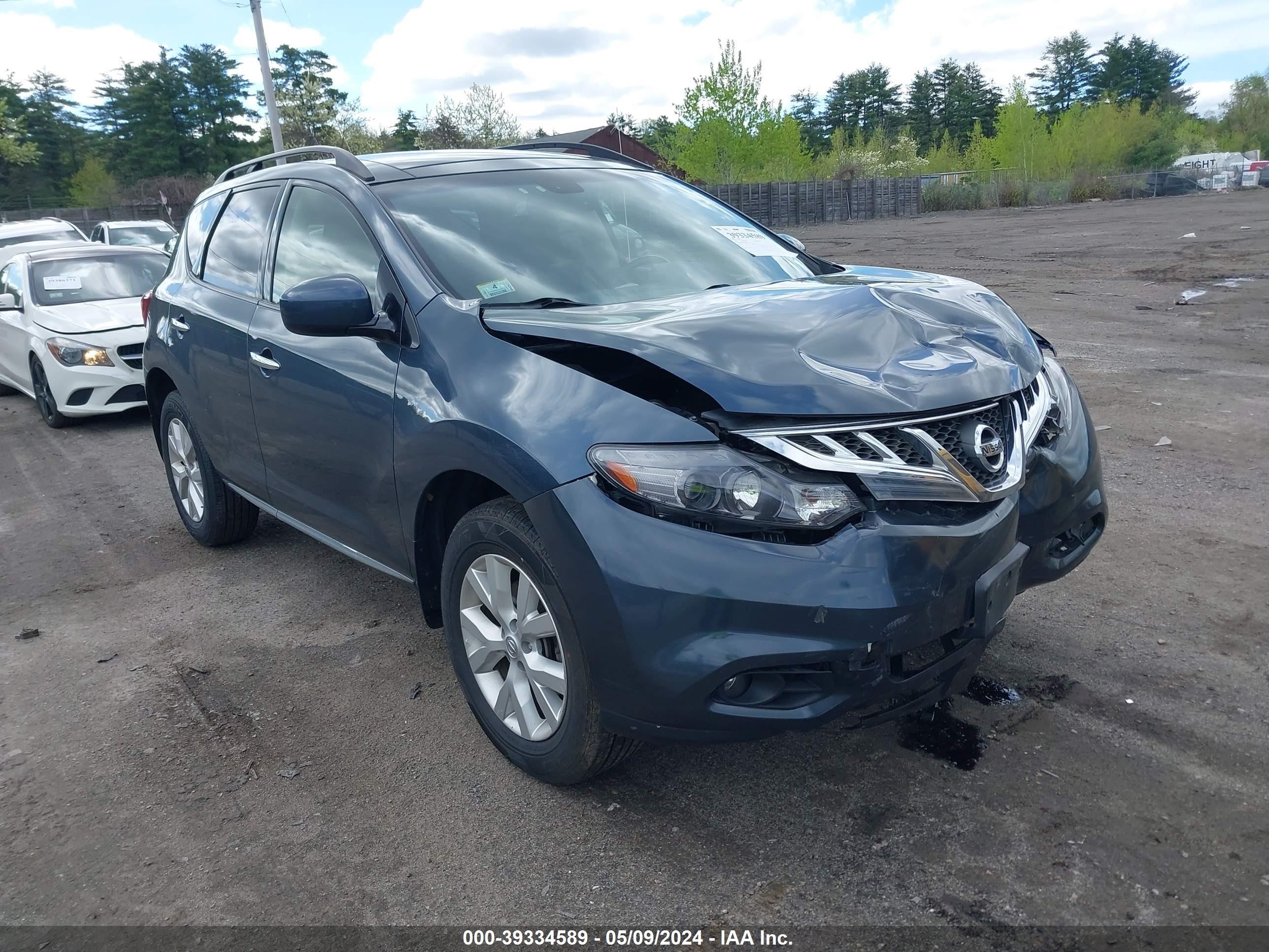 NISSAN MURANO 2014 jn8az1mw1ew533112