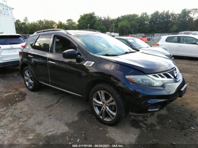 NISSAN MURANO 2011 jn8az1mw2bw158908