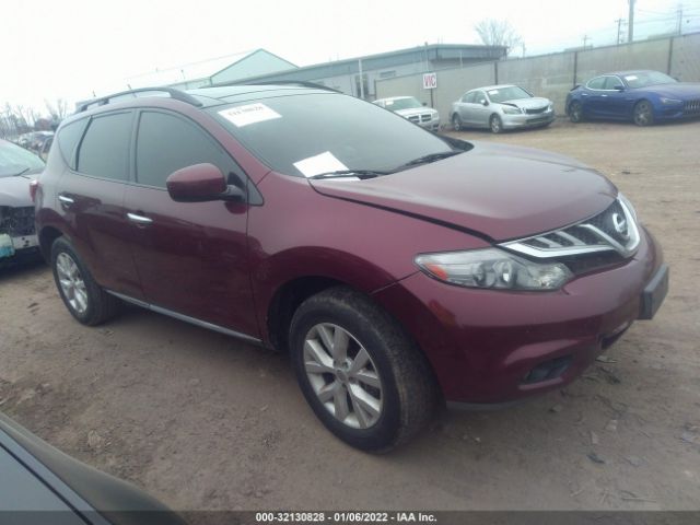 NISSAN MURANO 2011 jn8az1mw2bw163400