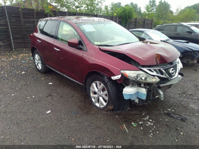 NISSAN MURANO 2011 jn8az1mw2bw182996