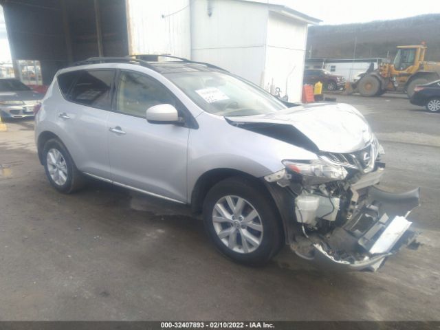 NISSAN MURANO 2012 jn8az1mw2cw226514